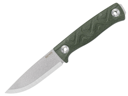 SRM Bushcut OD Green Micarta 702T-MP